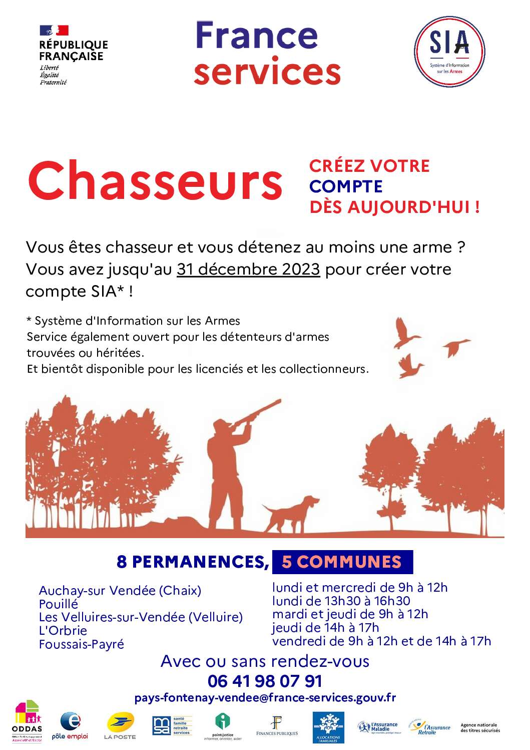 CHASSEURS – FRANCE SERVICES