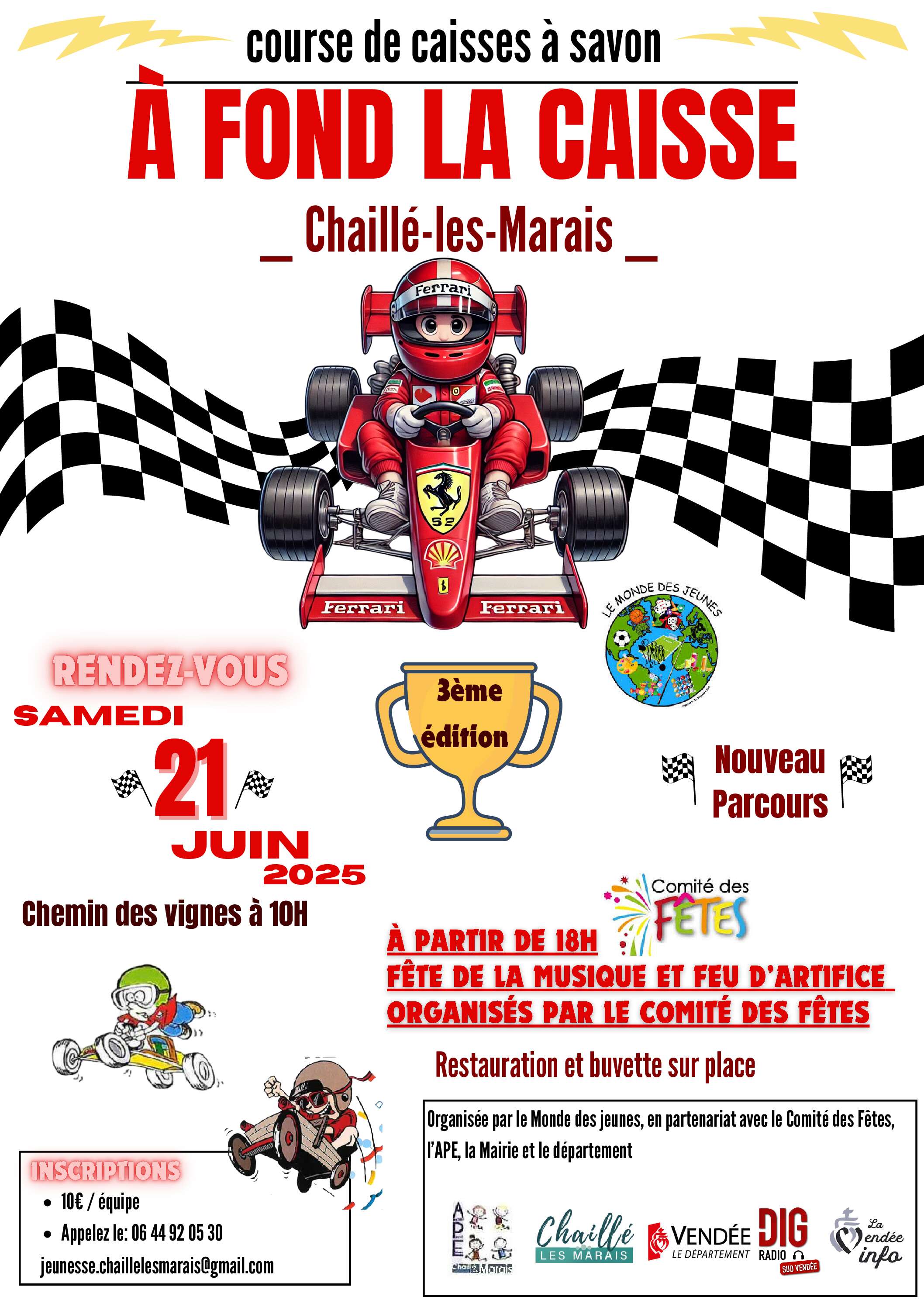 COURSE DE CAISSES A SAVON PAR LE MONDE DES JEUNES