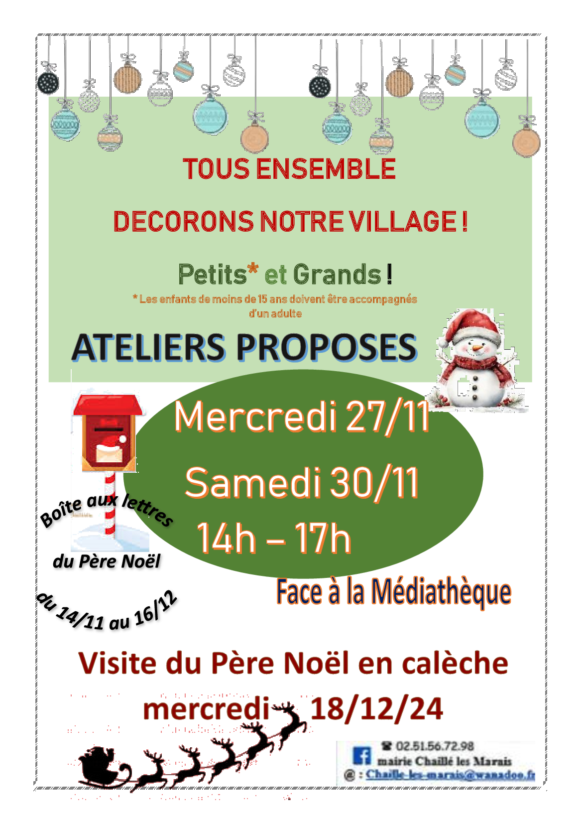 ATELIERS DE NOEL