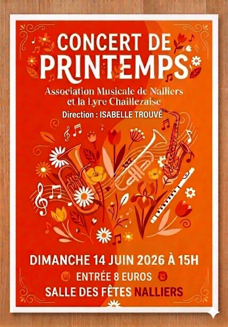 CONCERT ORCHESTRE HARMONIE NALLIERS