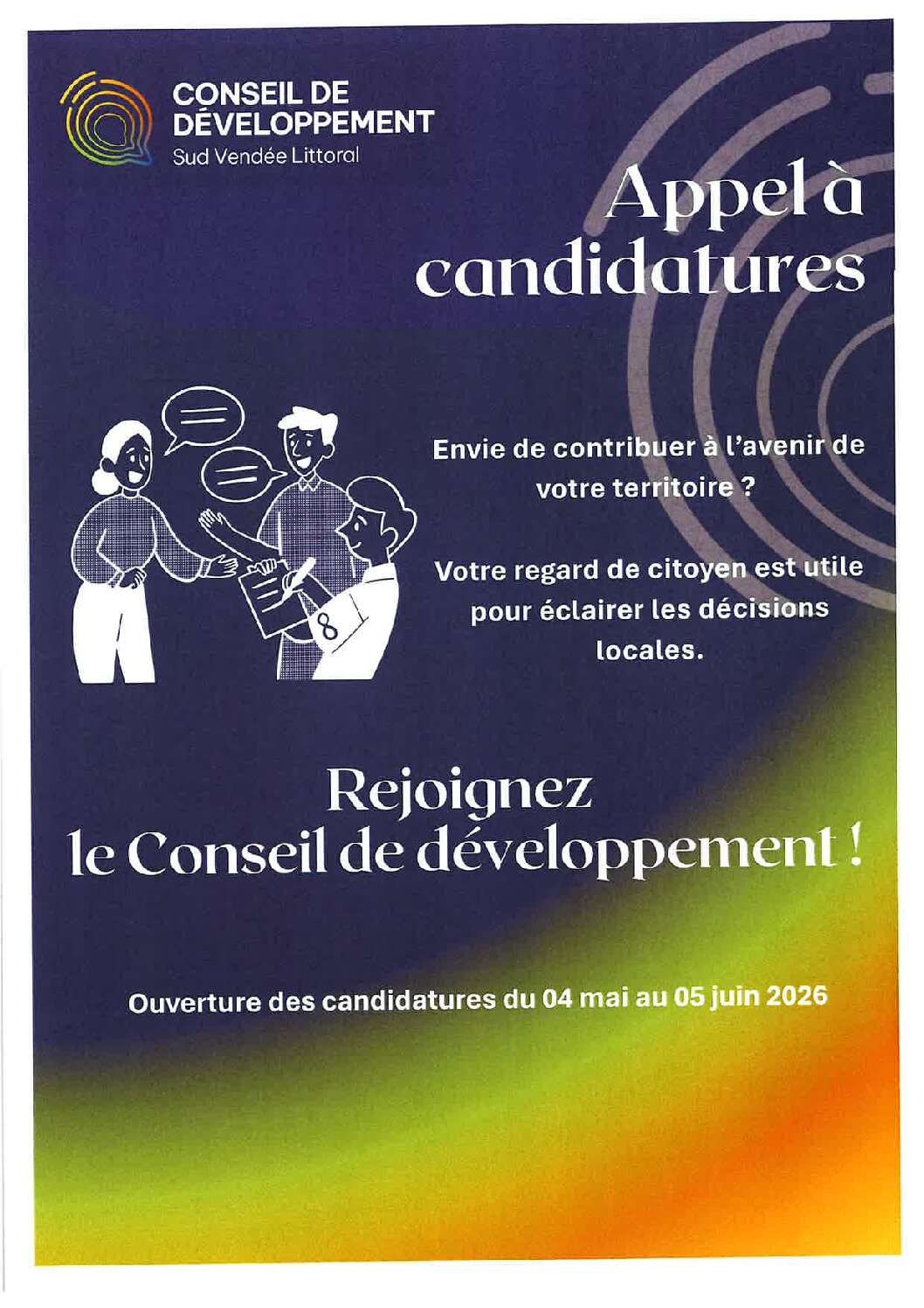 CONSEIL DE DEVELOPPEMENT SUD VENDEE LITTORALE