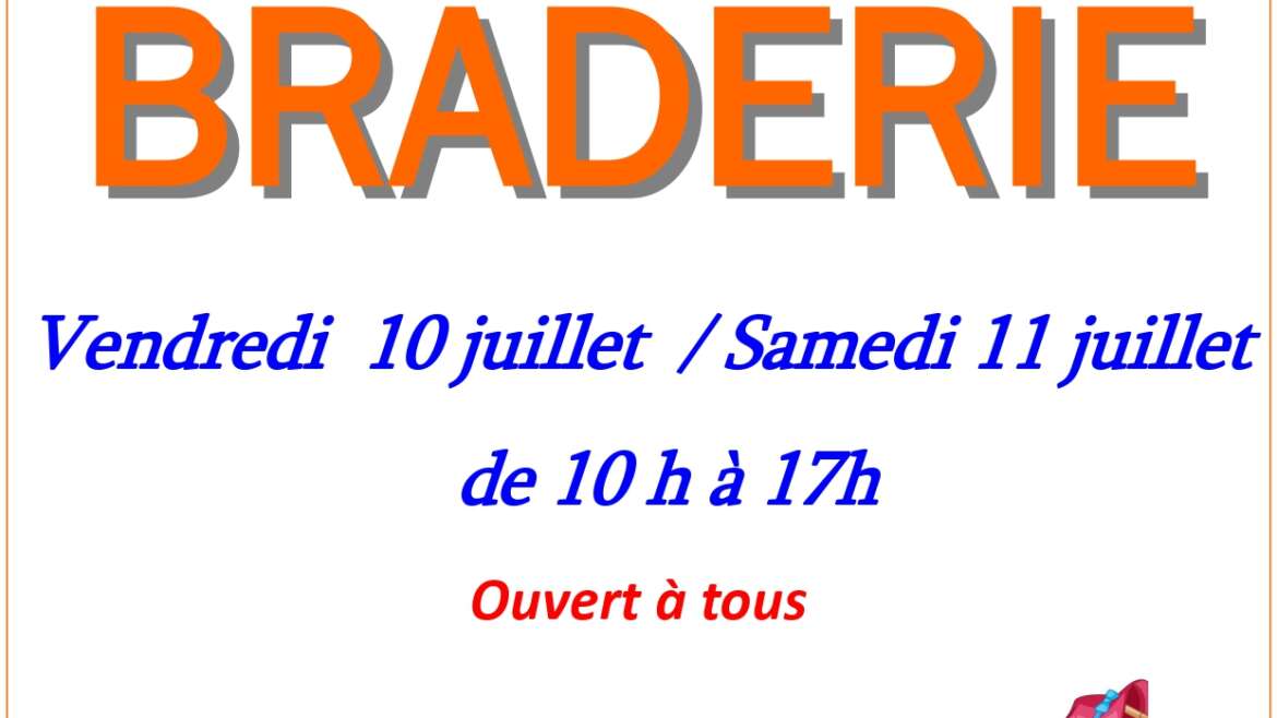 BRADERIE SECOURS CATHOLIQUE