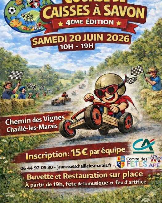 COURSE DE CAISSES A SAVON
